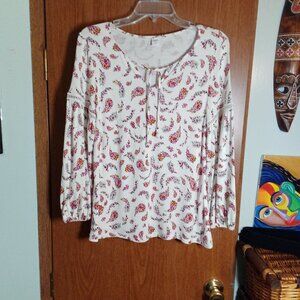Old Navy Womens Long Sleeve Blouse